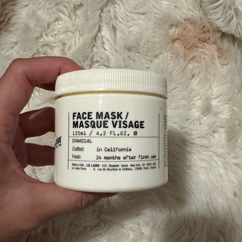 NWT Le Labo Charcoal Face Mask